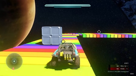 El circuito de Rainbow Road de Super Mario Kart es recreado en Halo 5