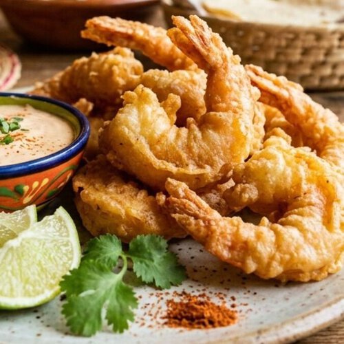 Cómo hacer camarones capeados con harina de hot cakes desde cero, con la receta de la Chef Zahie Téllez para Cuaresma