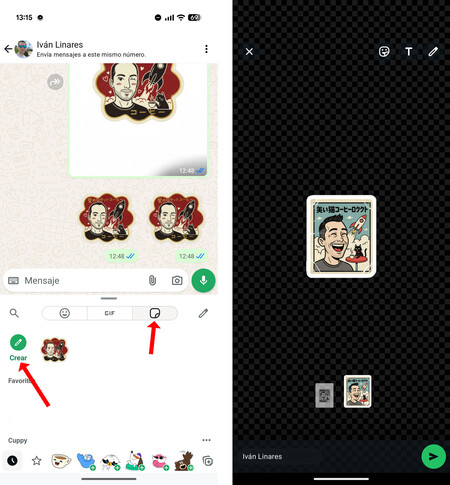 Gemini Stickers WhatsApp