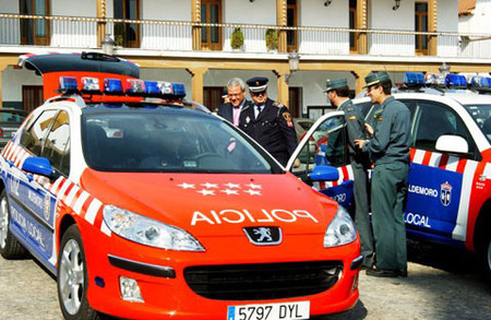 Peugeot 407 SW policial