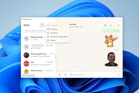Que no se te pierda ni un chat de WhatsApp: la app prueba nuevos filtros de búsqueda