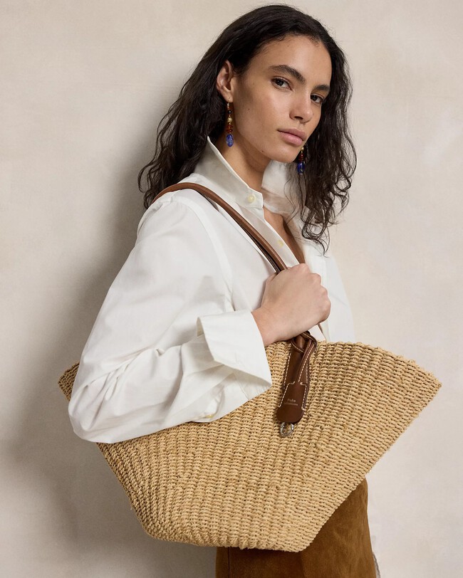 Bolso Capazo Rafia