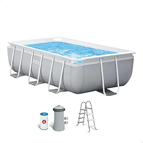 Intex Prism Frame - Piscina Rectangular 300x175x80 cm con depuradora