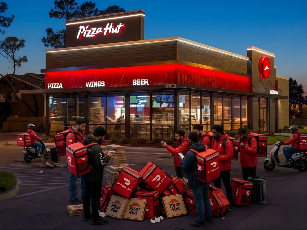 Pizza Hut metió IA en sus sucursales: no hay mejores pizzas ni más ganancias. Solo repartidores con más propinas y una demanda millonaria 
