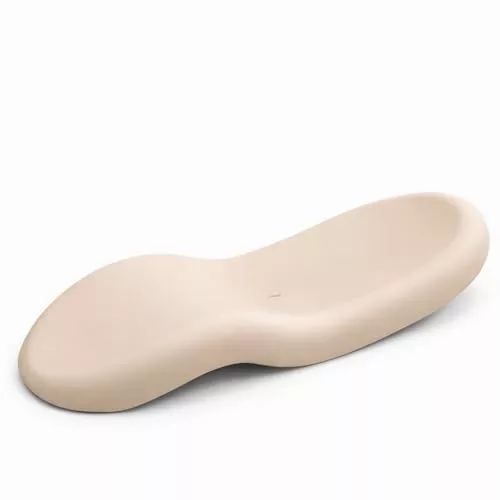 newgarden - Rasa Tumbona de Diseño Muy Resistente al Exterior y Al Paso del Tiempo. Ideal para el Jardín, la Piscina, Hotel o Beach Club. (Biege)