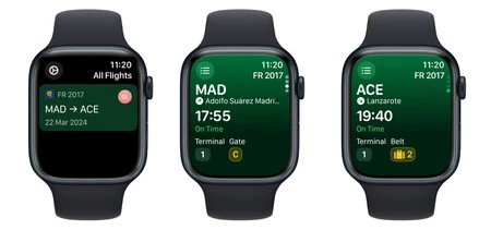 Apple WatchでFlightly