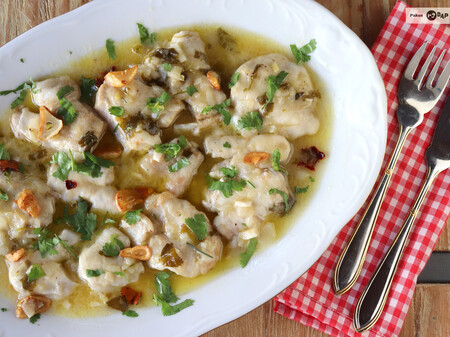 Cocochas de bacalao en salsa verde, la receta más sencilla para disfrutar de este preciado manjar