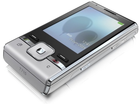 Sony Ericsson T715, compacto y convencional