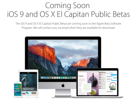 Llegó el día, iOS 9 y OS X El Capitan ya tienen sus primeras betas públicas