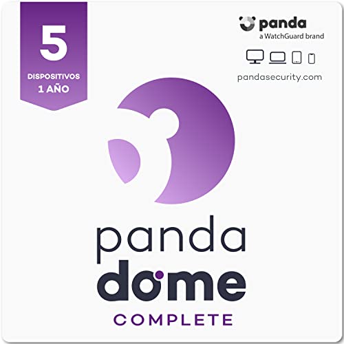 Panda Dome Complete 2025 – Antivirus Cloud y VPN, Gestor de contraseñas (5 dispositivos)