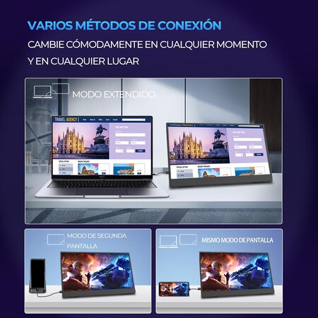 Monitor Portátil de 15.6 pulgadas