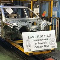 Holden se une a Ford y Toyota, cerrará sus puertas en Australia 