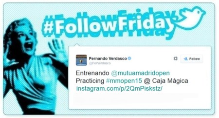 #FollowFriday de Poprosa: las celebrities se pasan por el Open de Tenis de Madrid