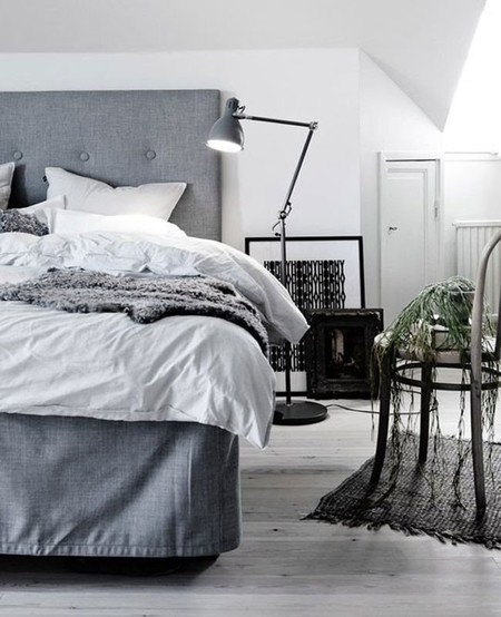 7 ideas para crear un dormitorio en gris
