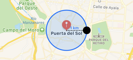Cómo crear una alerta en tu móvil para saber si te alejas más de 1 km de casa