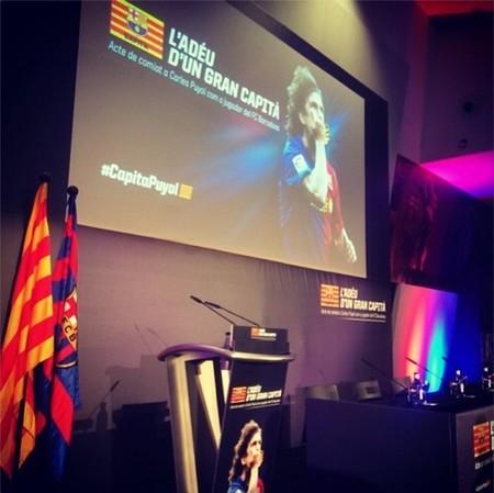Se nos salta la lagrimilla con esa despedida de Puyol del Barça