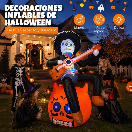Decoracion Dia De Muertos Inflables