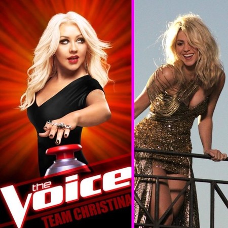 Christina Aguilera dice adiós a The Voice y le pasa la silla giratoria a... ¿Shakira?