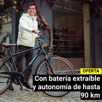 No te quedan muchas horas para hacerte con esta bici eléctrica top con 200 euros de descuento: ahora en el Black Friday de Amazon