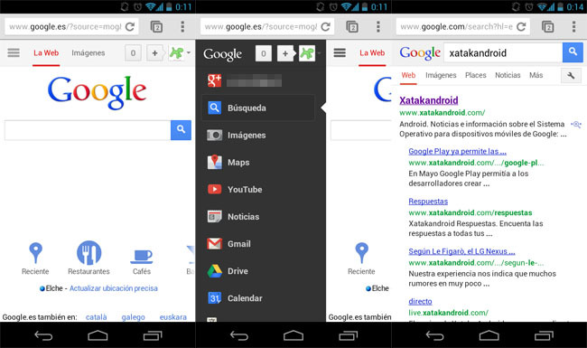 Google Mobile Site