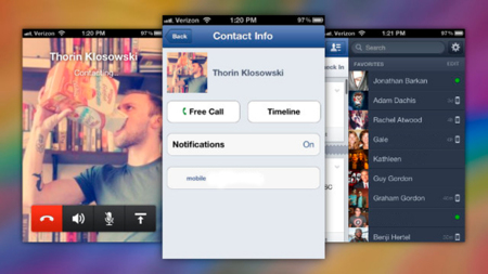 Facebook introduce llamadas gratuitas en su aplicación principal para iOS