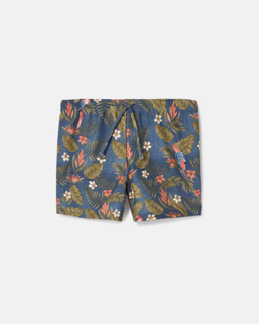 Bañador de niño tropical tucán