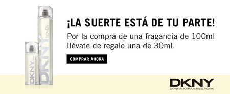 Día de la madre: llévate gratis 30 ml extra de su perfume DKNY en Douglas