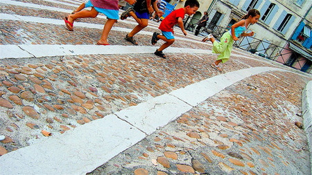 Los niños de ahora son más lentos corriendo que nosotros