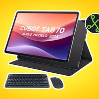 Tablet Android barata con 128GB de memoria y jack para audífonos. La puedes conectar a la red de Telcel o Bait