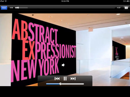Aplicaciones viajeras para el iPad: el MoMA