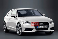 Una tapa de Audi A3 antes de su estreno en Ginebra