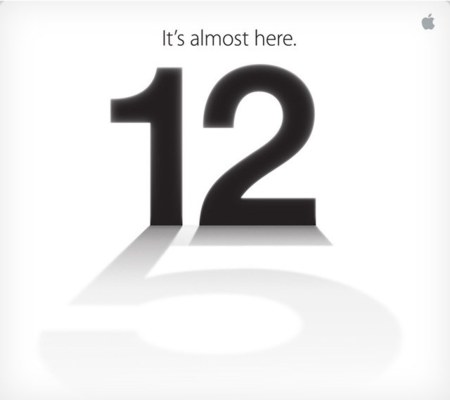 Apple confirma: 12 de septiembre, presentación del iPhone 5