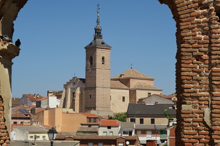 Casarrubios Del Monte Iglesia De Santa Maria Siglo Xvi Desde Ruinas Iglesia De San Andres