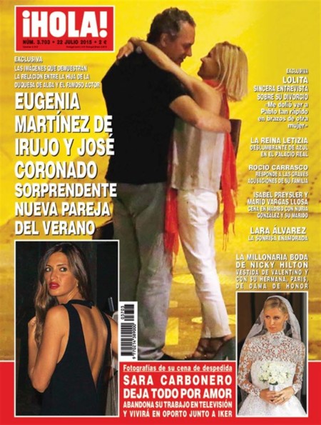 Quién lo iba a decir, Eugenia Martínez de Irujo se liga a José Coronado