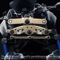 En tres minutos de vídeo Yamaha te explica cómo funciona la suspensión doble de la Niken