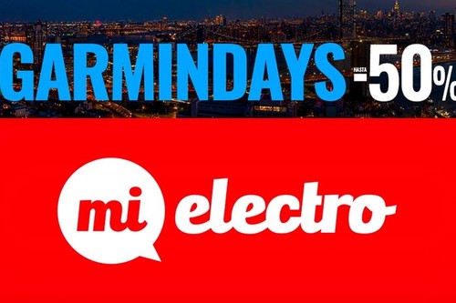 Garmin Days en MiElectro: ahorra hasta un 50% comprando un reloj deportivo o un GPS para ciclismo para tus vacaciones y entrenamientos