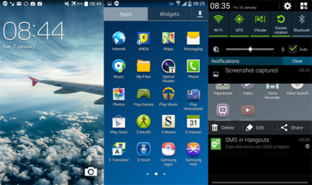 Samsung Galaxy S4 con Android 4.4.2