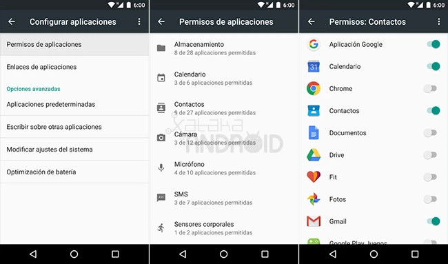 This is the administrator permissions Android 6.0 Marshmallow This is the administrator permissions Android 6.0 Marshmallow