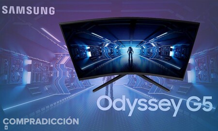 Este monitor gaming curvo de altas prestaciones está a precio mínimo en Amazon: Samsung Odyssey G5 LC27G53TQWRXEN por 249 euros