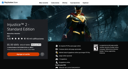 Oferta Ps5 Mexico Superheroes Esencial Injustice