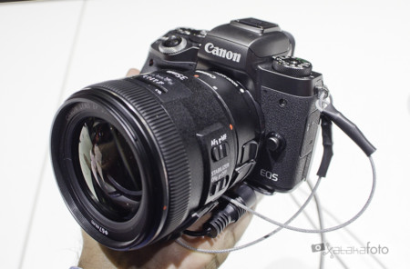 Canon EOS M5: Toma de contacto con la nueva sin espejo en Photokina