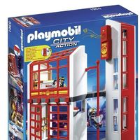 Estación de bomberos de Playmobil por 41,24 euros y envío gratis