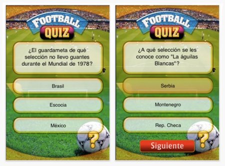 Football Mania y Football Quiz, el Mundial del Fútbol transformado en enentretenimiento digital