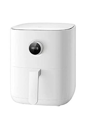 Xiaomi Smart Air Fryer - Freidora Sin Aceite, Capacidad 3.5 L, regulable 40-200, Apagado automático, Pantalla OLED, 1500W, Google y Alexa integrado, Blanco
