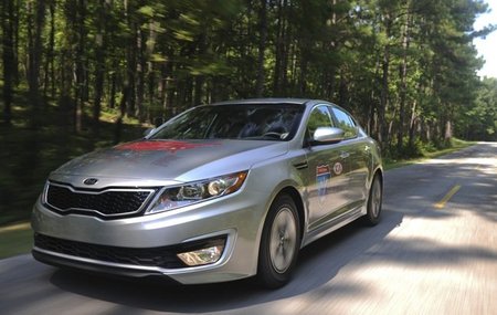 KIA-Optima-Hybrid-Record
