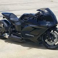 Una moto con motor de turbina Rolls-Royce diseñado para un helicóptero. Se pone a 430 km/h y verla rodar y echar humo es tu nuevo vicio 