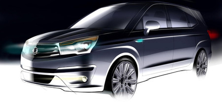 Nuevo SsangYong Rodius para el Salón de Ginebra