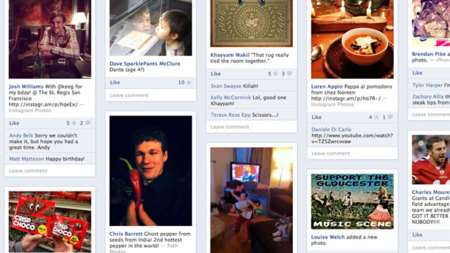 Friendsheet, la aplicación que permite mostrar Facebook como si fuera Pinterest