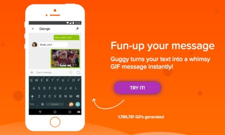 Guggy convierte tus frases en GIFs animados para expresarte mejor