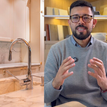 David López, ingeniero constructor: "No pongas más mármol en la cocina, ya se está reemplazando por dos soluciones más prácticas" 